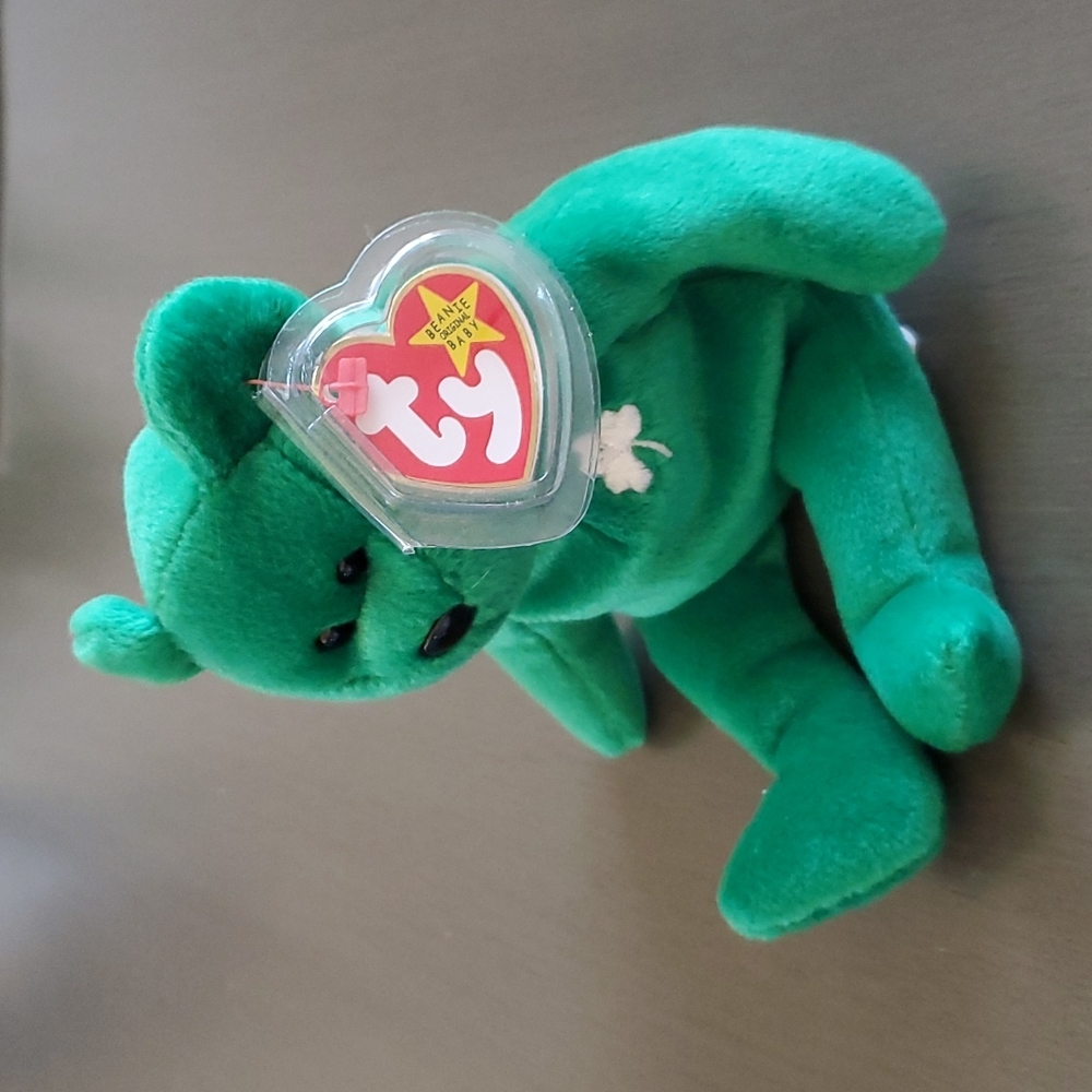 Erin Bear TY Beanie baby 1997 - Picture 2 of 6